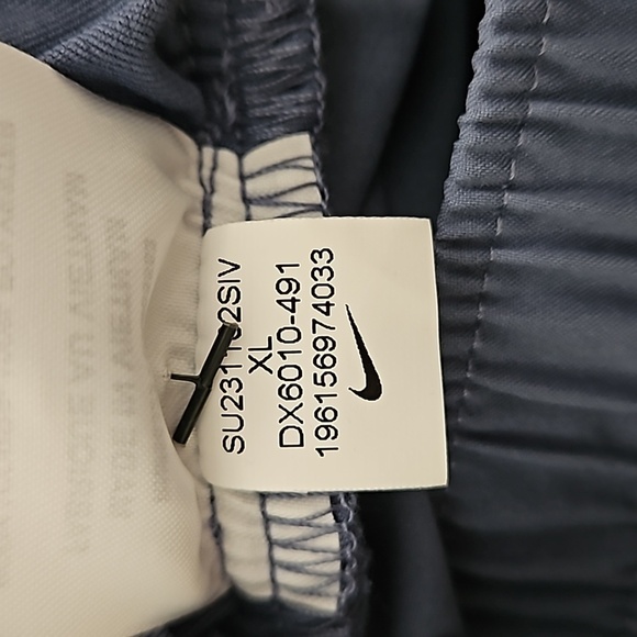 💕NIKE💕 DRI FIT One Mid Rise 3" Shorts ~ Diffused Blue/Reflective Silver XL NWT - Picture 13 of 14